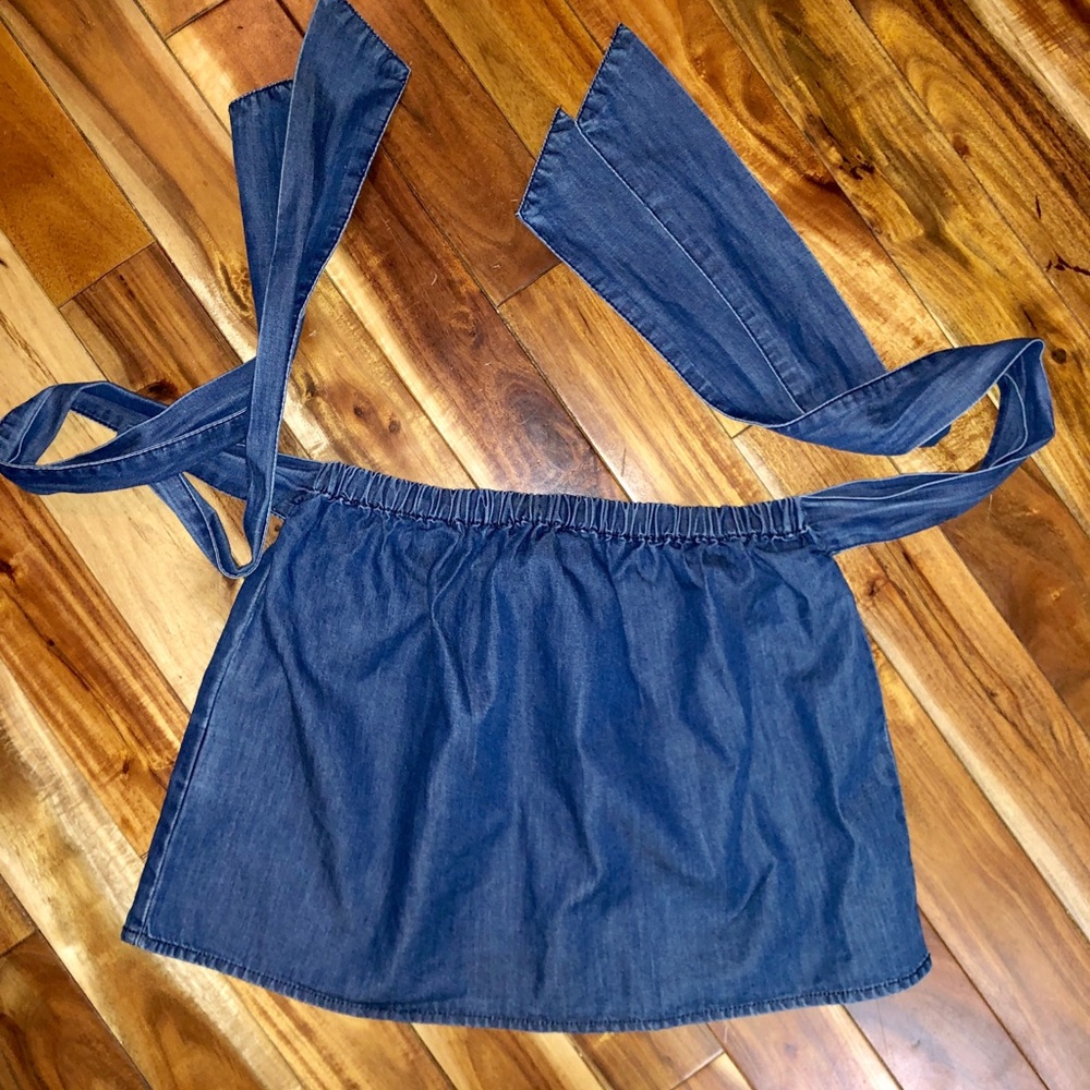 Denim tank top